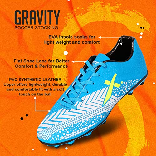Image of Vector X Gravity Shoe, Football,Pair of Shin Guard & Pair of Stockings Combo kit