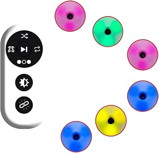 oiakus Agile Reaction Training Light, Reaction Speed Training Equipment with Remote Control, 4 Modes and 4 Light Color, for Athletes Youth Physical Training, Hand-eye Coordination Training