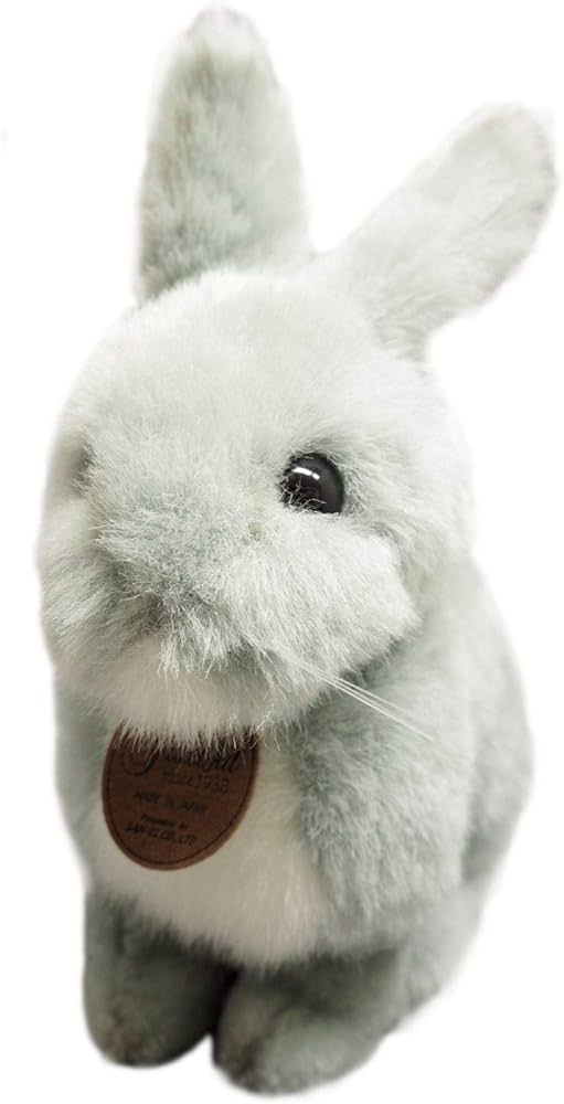 Amazon.co.jp: グレイスフル アニマル (日本製) うさぎ 座り グレー