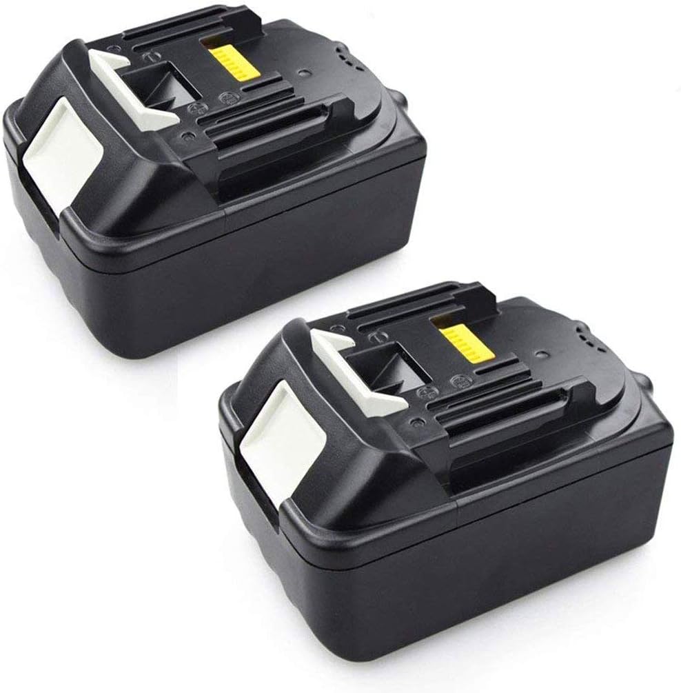 BATTOOLLot De 2 Batteries De Rechange 18 V 8,0 Ah Pour BL1860B BL1840 BL1830 BL1860B BL1815 BL1835 BL1850B BL1860B BL1845 BL1850 194205-3 LXT-400 Avec Batterie Outil LED