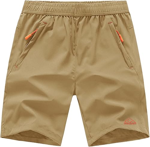 TBMPOY Pantalones cortos de senderismo para hombre de 7 pulgadas, de secado rápido, atléticos, gimnasio, deportes al aire libre, entrenamiento,