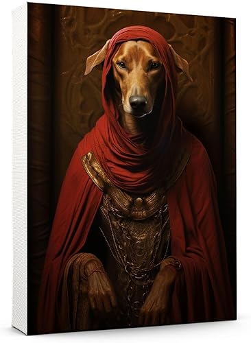 Miniatura 238 de Thuan Chow Chow Retrato de mascota con disfraz real de perro en un disfraz retrato de perro con vestimenta Retrato medieval de mascota retrato