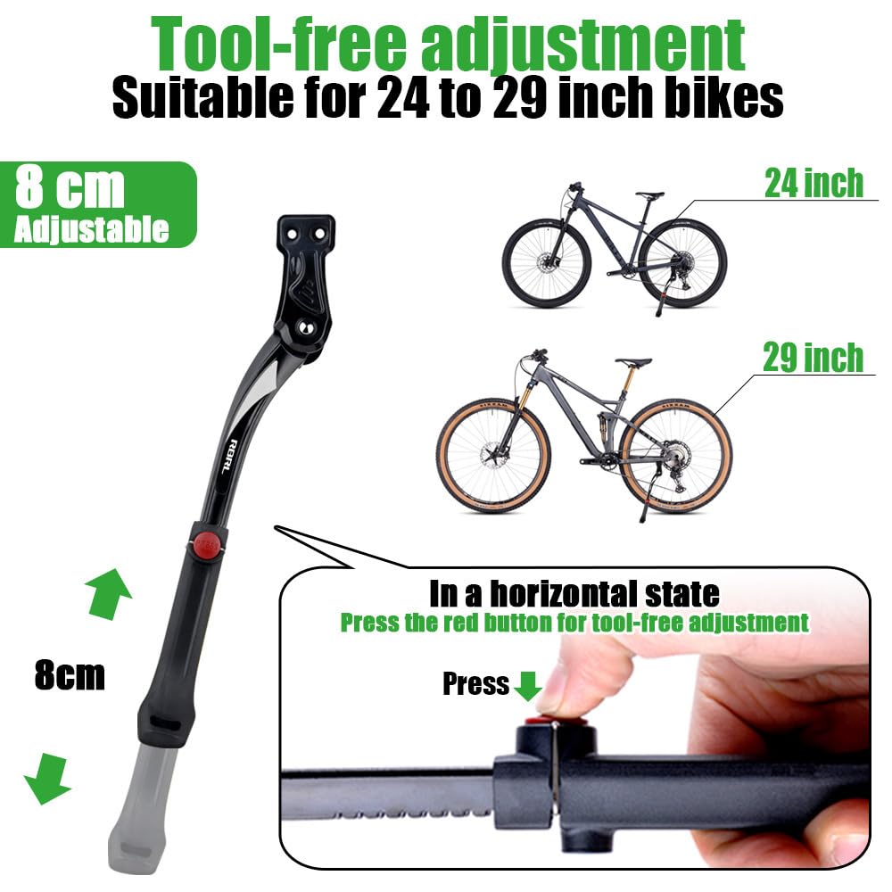RBRL Nuovo 18/40 mm distanza fori portabici in lega di alluminio posteriore portabici per 24" - 29" mountain bike/bici da strada/MTB