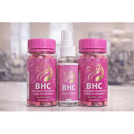 BHC Kit Capilar para recuperar cabelo pós quimica, caindo e fragilizado