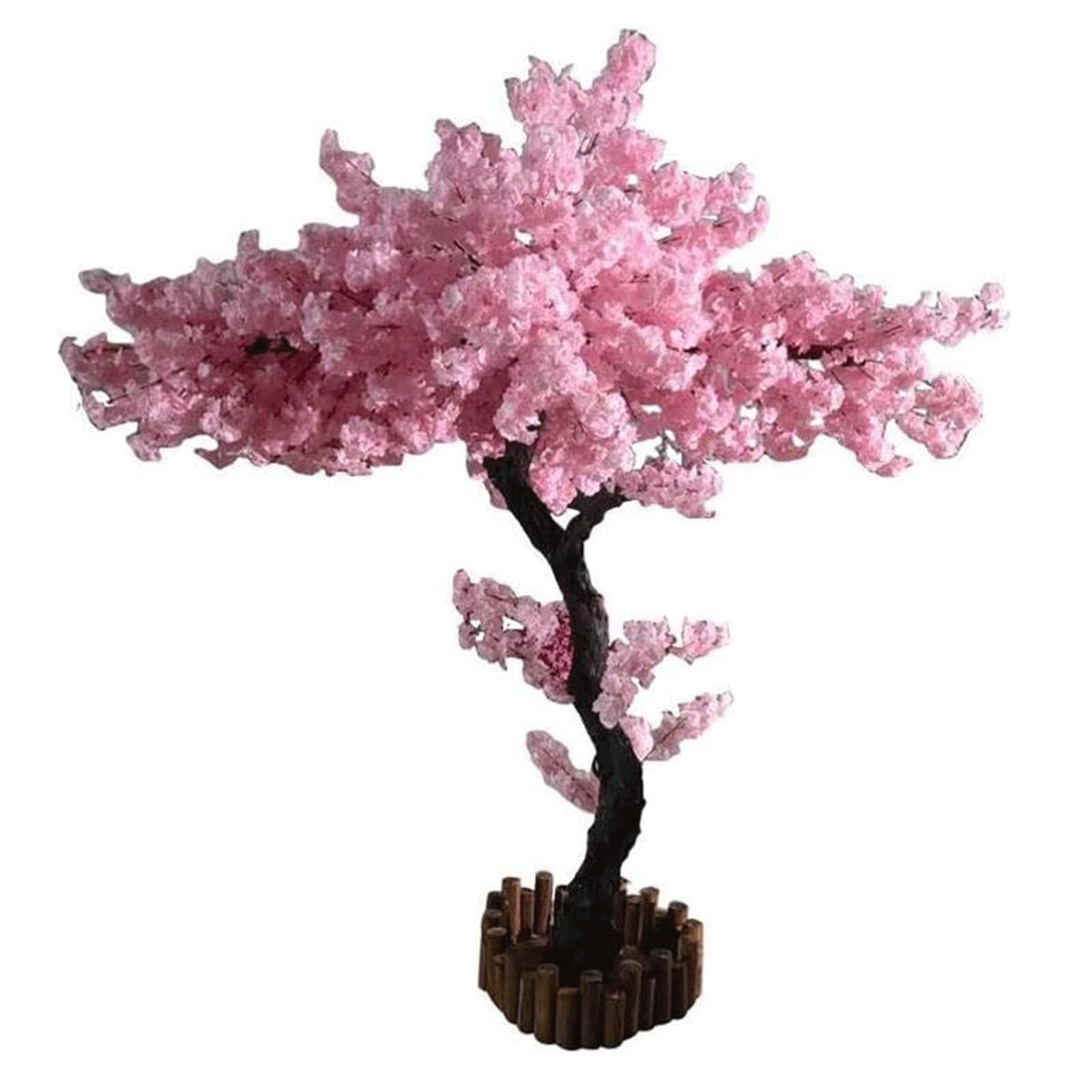 GLJTUO fake tree Artificial Plant Cherry Tree Fake Tree Large Simulation Tree Lifelike Faux Tree For Indoor And Outdoor Artificial Plant Decor Realistic Design