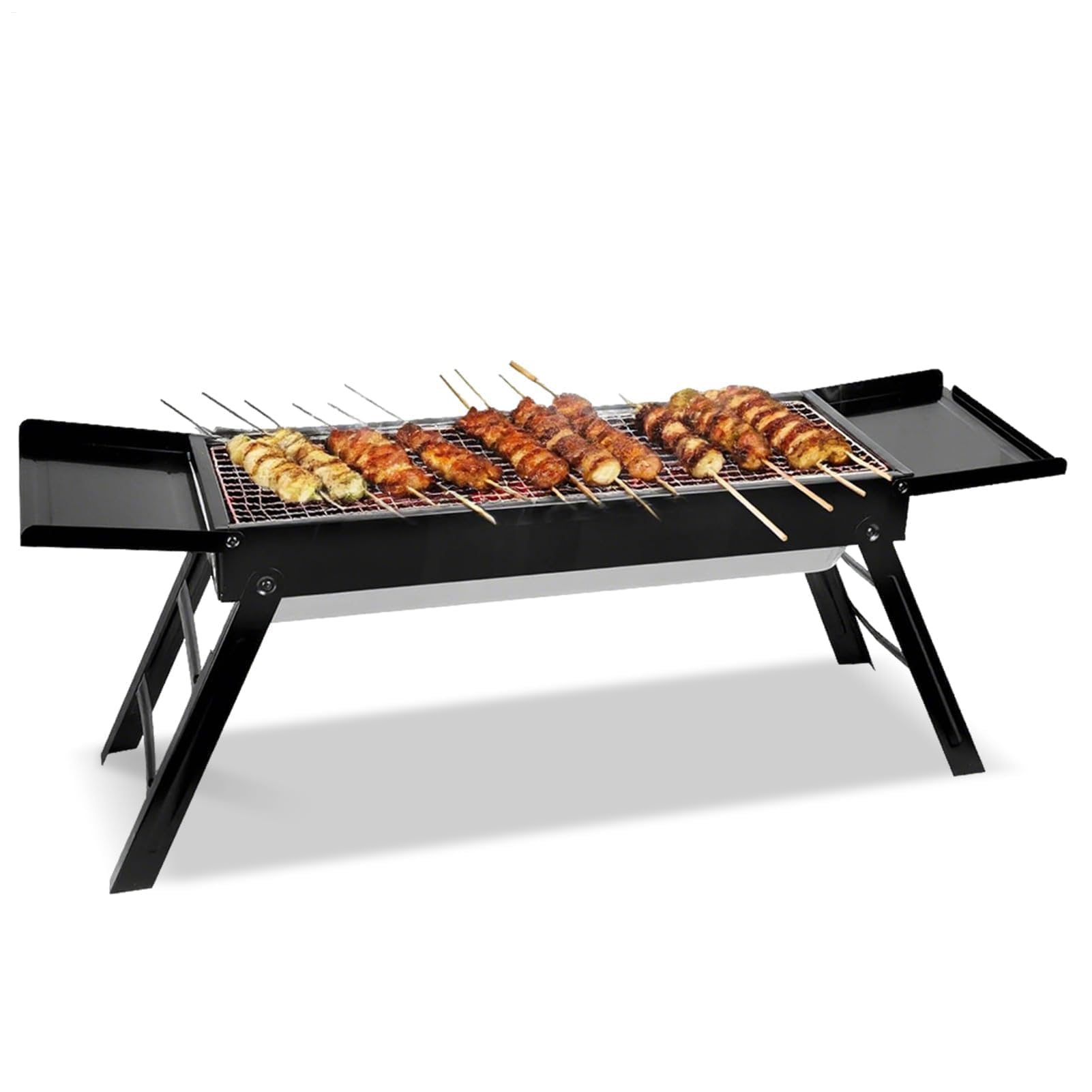 Parrilla portátil de carbón fácil de llevar para accesorios de cocina de camping