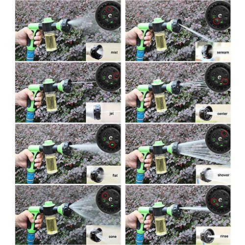 Spray de canhão de espuma para carro KKluon, ferramentas de irrigação de mangueira de jardim de arru