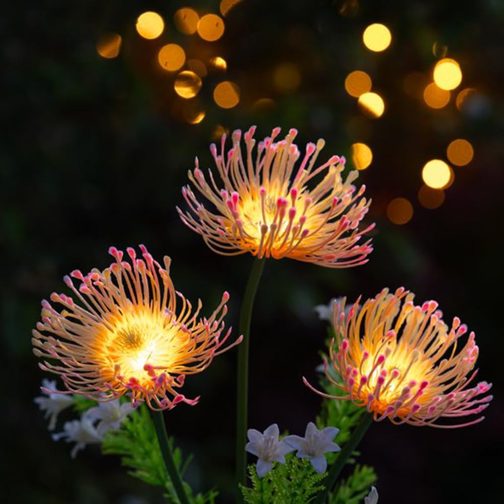 Solar Centre Pink Solarcentre® Florin Outdoor Solar Flower Lights
