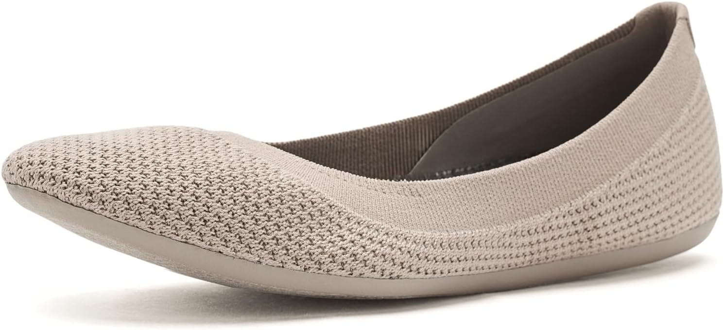 Allbirds Women’s Tree Breezer, Knit Ballet Flats, Slip-On Everyday Round Toe Shoes, Machine Washable Made with Natural Materials
