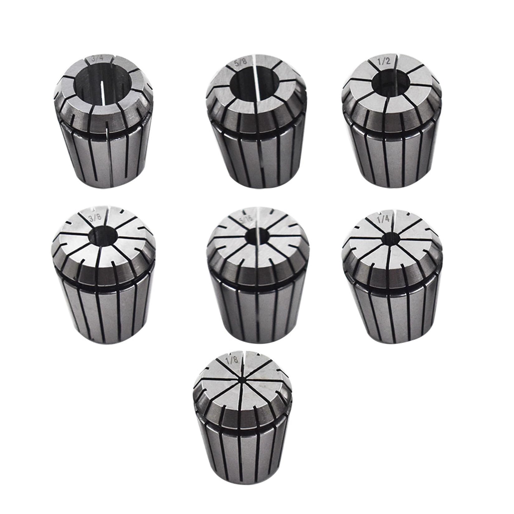 ER32 Collets - 7 Piece Set for CNC Routers -1