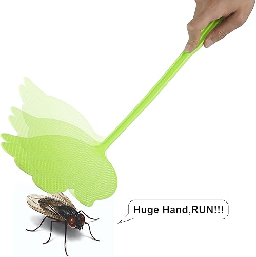 Miniatura 6 de Dirza Fly Swatter - Funny Hand Shaped Fly Swatters -Durable - Colorful for HomeIndoorOutdoorClassroomOfficePack of 5