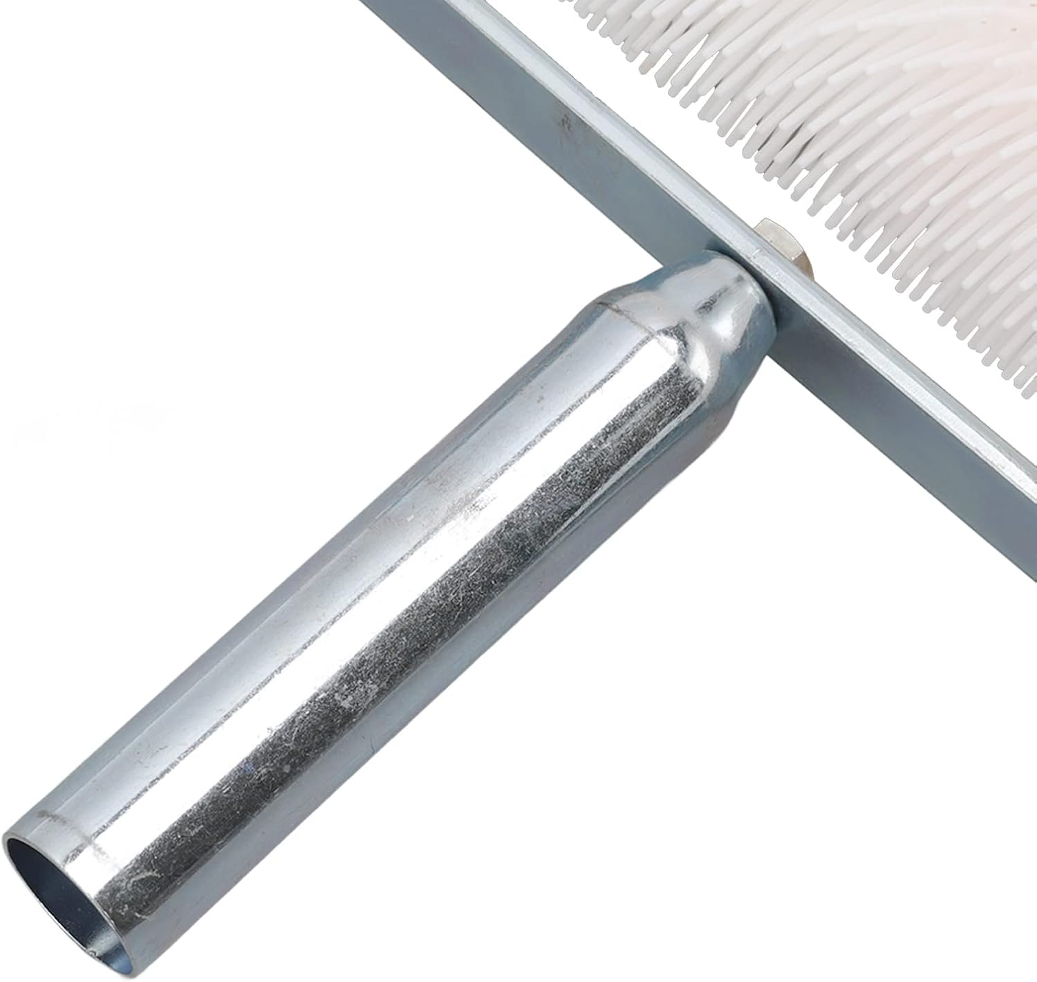 Spike Roller, Spiked Screeding Compound Roller, Remove Bubble Smooth Level Screed Surface Flooring Latex Self Levelling Spiked Compound Screed Floor Roller, Brush Length 28mm