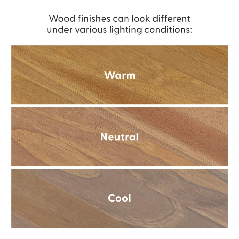 Plank+Beam Forma Console Table, with Shelf, 46 Inch, Pecan | Non-Toxic Finishes, Versatile Design, Built-In Storage, Elegant Details, Modern Design, Easy Assembly, Quick Setup