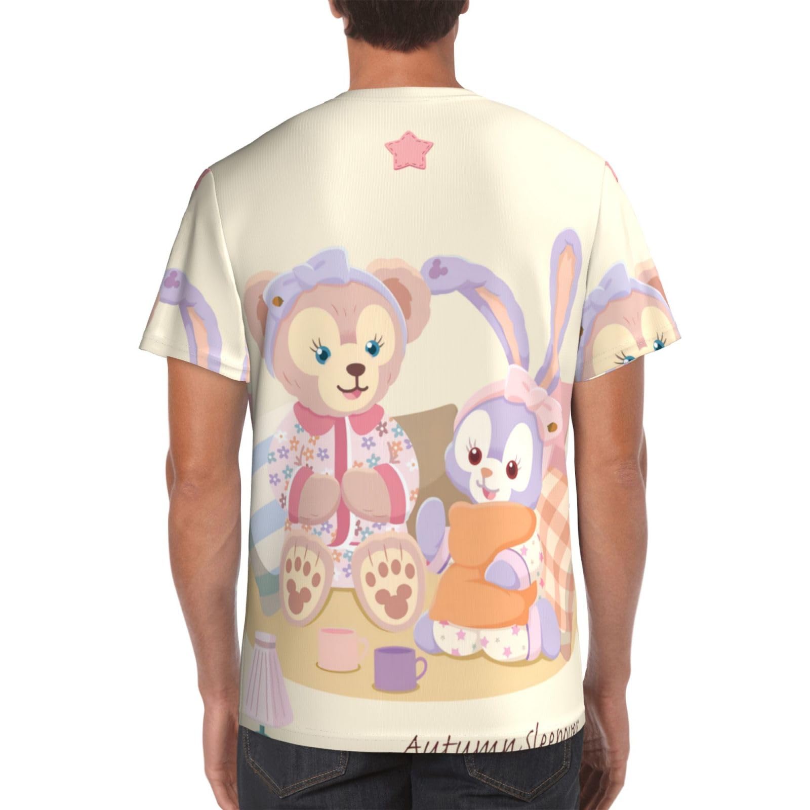 ダッフィー＆フレンズ　Tシャツ２枚 Amazon.co.jp: メンズTシャツ ダッフィーフレンズ ティーシャツ
