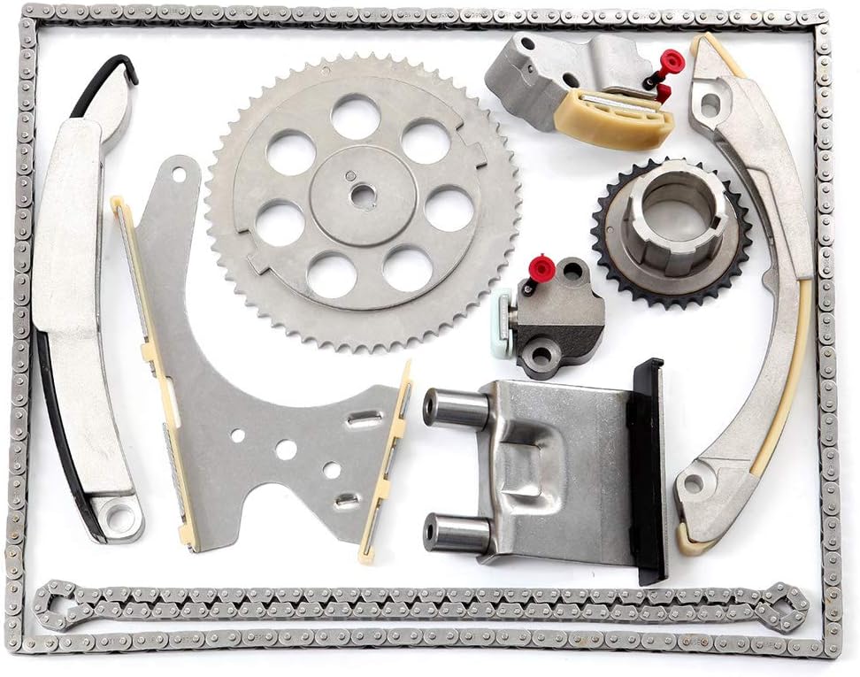 ASAPE Premium Timing Chain Kit Fit for 2007-2012 for Chevrolet Colorado 2007-2008 for Isuzu i-370 2007-2008 for Isuzu i-290