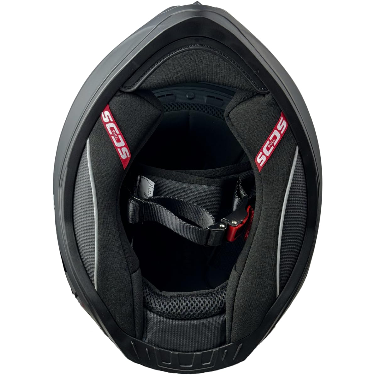 Römer Integralhelm RR20170 - Motorradhelm mit Sonnenvisier, schwarzmatt, Gr. S-XL