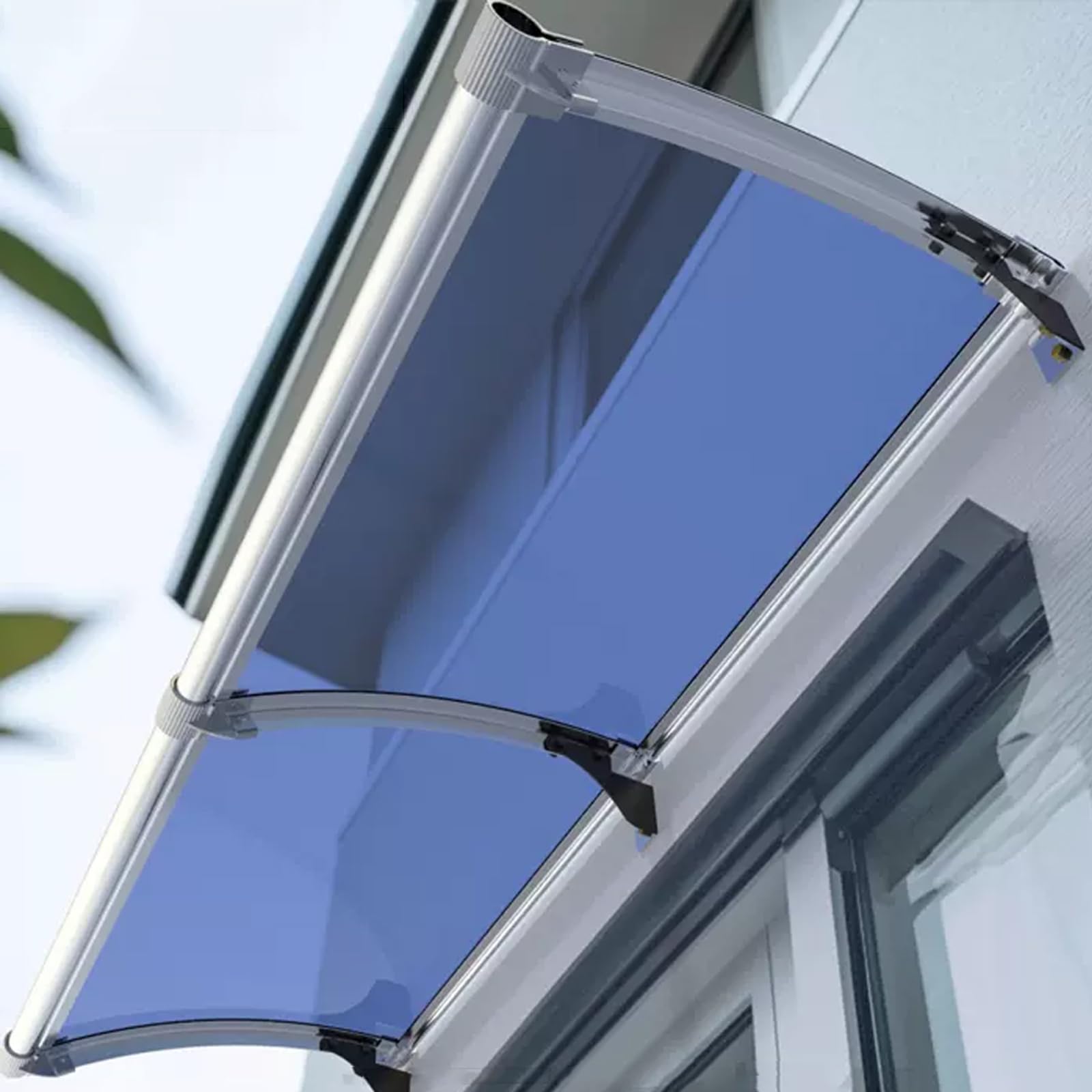 Auvent de porte insonorisant et anti-UV pour abriter votre entrée