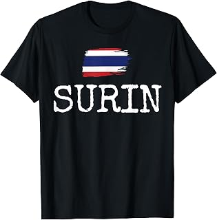 Surin Thailand Souvenir Siam Prathet Thai Women Men Travel T-Shirt
