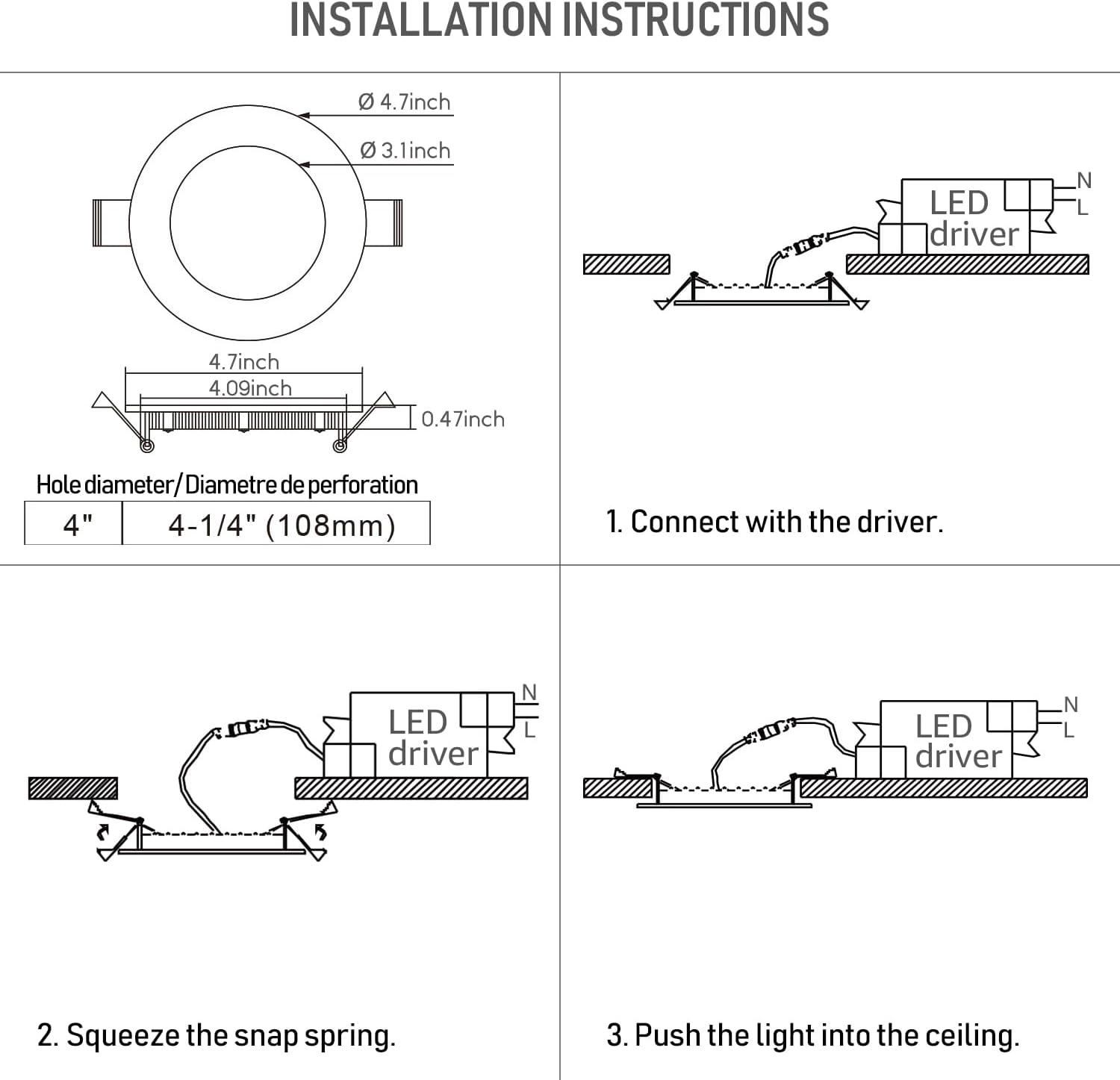 TORCHSTAR 16 Pack 5CCT 4 Inch Ultra-Thin LED Recessed Lighting with Junction Box, 10W 700LM Dimmable Recessed Downlight, 2700K/3000K/3500K/4000K/5000K, ETL & ES Listed