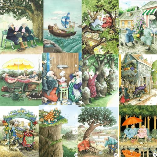 Cartes postales Inge Look lot de 12 un cadeau de correspondance idéal