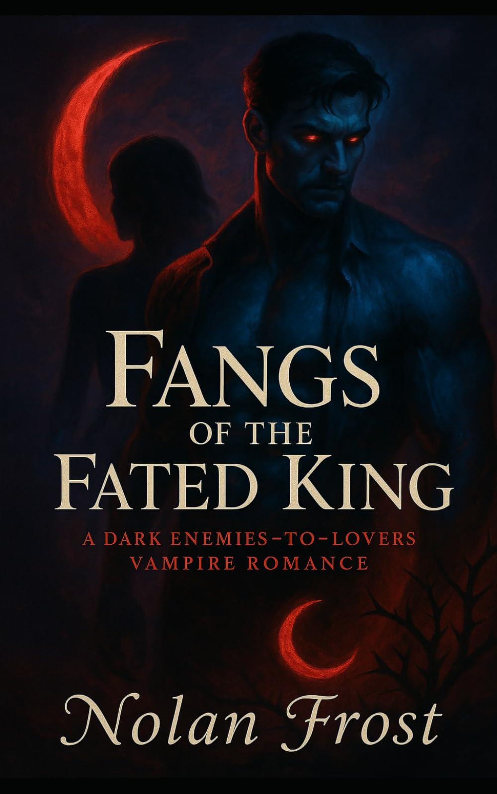 Fangs of the Fated King: A Dark Enemies-to-Lovers Vampire Romance (Veil of Shadows)