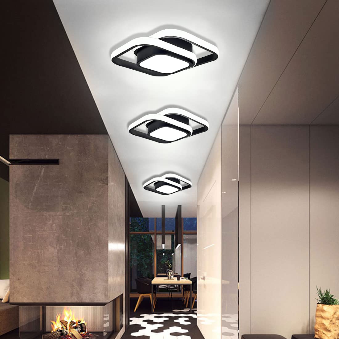 Amazon.co.jp : EIDSUNM シーリングライト 天井照明 北欧風 小型LED