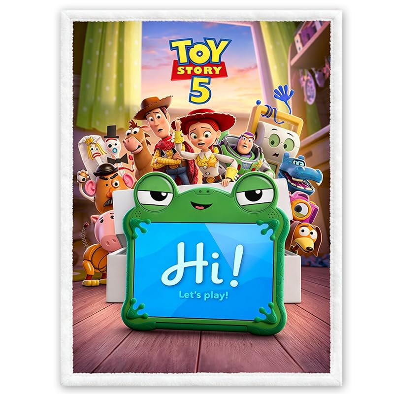 LPAIWXY Toy Story 5 Movie Series Blanket for Kids Fans-Movie Toy Story 5 Movie Series Blankets for All Seasons Throw Bedding Sofa and Travel Reserve Air Conditioning