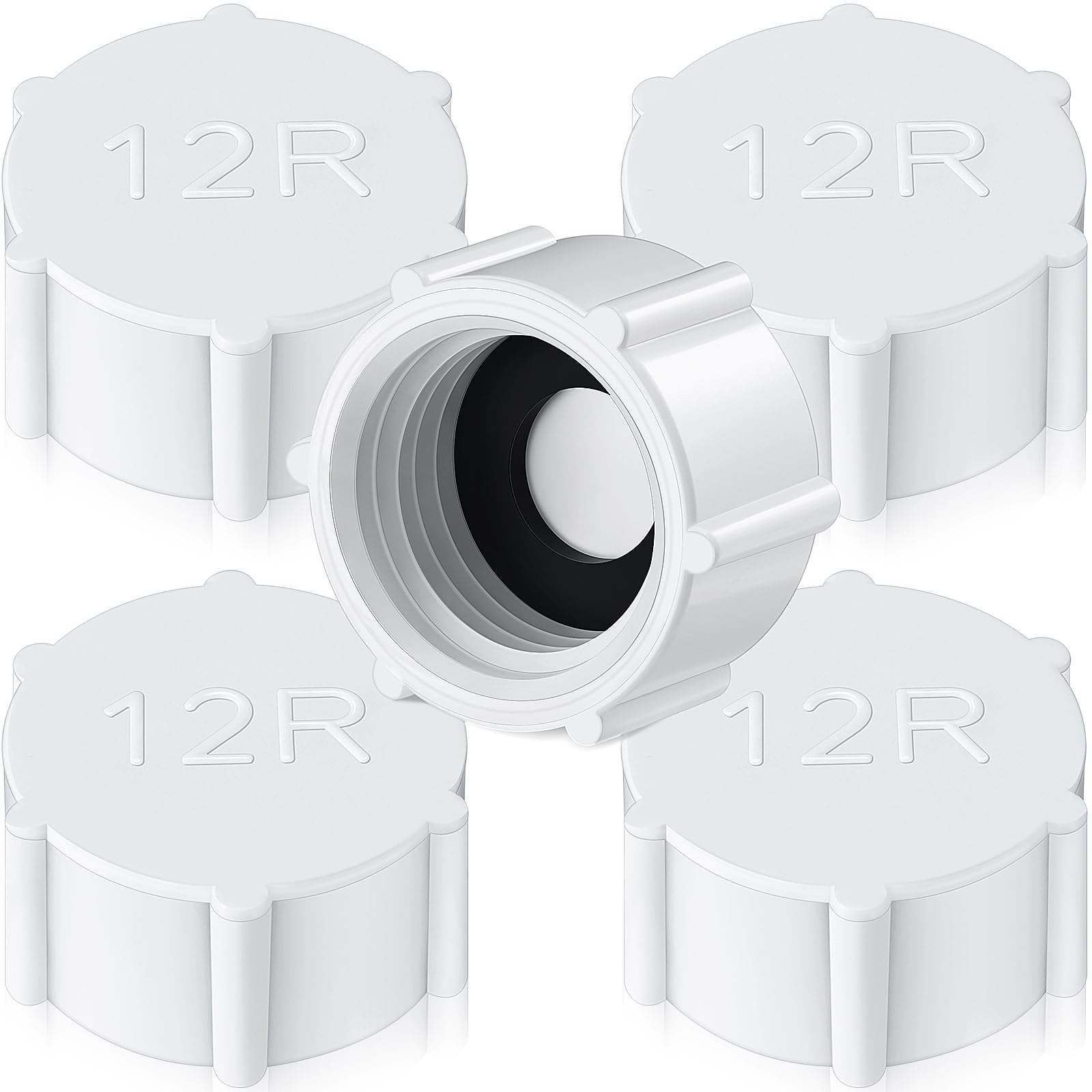 Zhengmy 11456 Pool Drain Valve Cap and O Ring Sand Filter Drain Cap with O Ring Sand