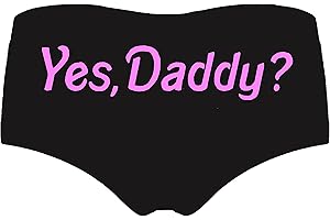 Women's Flirty Yes Daddy Panties Make Her Laugh