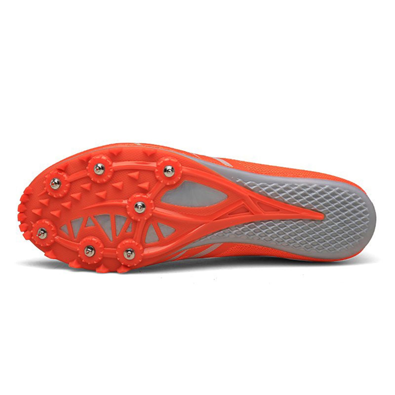 Zapatillas De Atletismo para Hombre Y Mujer con Clavos Profesionales para Carreras Saltos Transpirables Y Ligeras