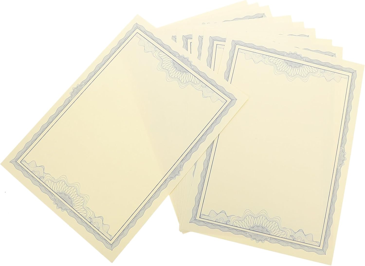 MAGICLULU 10 Sheets of Blank Certificate Paper Graduation
