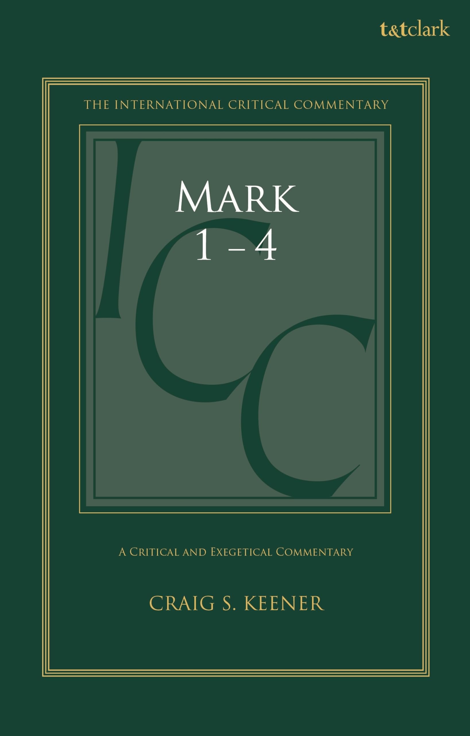 Mark 1-4 by Craig S. Keener - 9780567668356