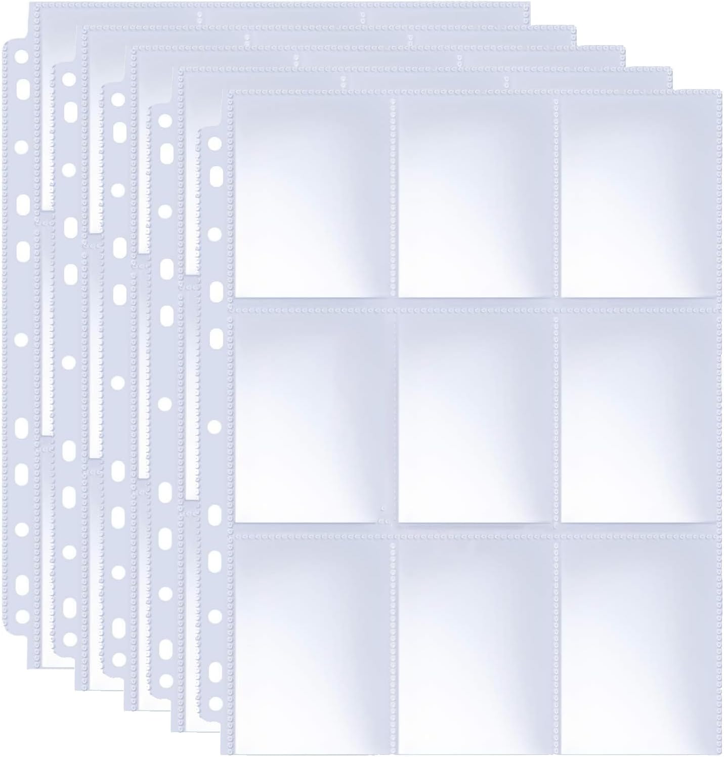 400 Sammelkarten Hüllen A5 - 50 Stück Klarsichthüllen Für Kartenordner