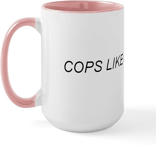 CafePress Cops Like Big Busts! Large Mug 15 oz (444 ml) Ceramic Coffee Mug