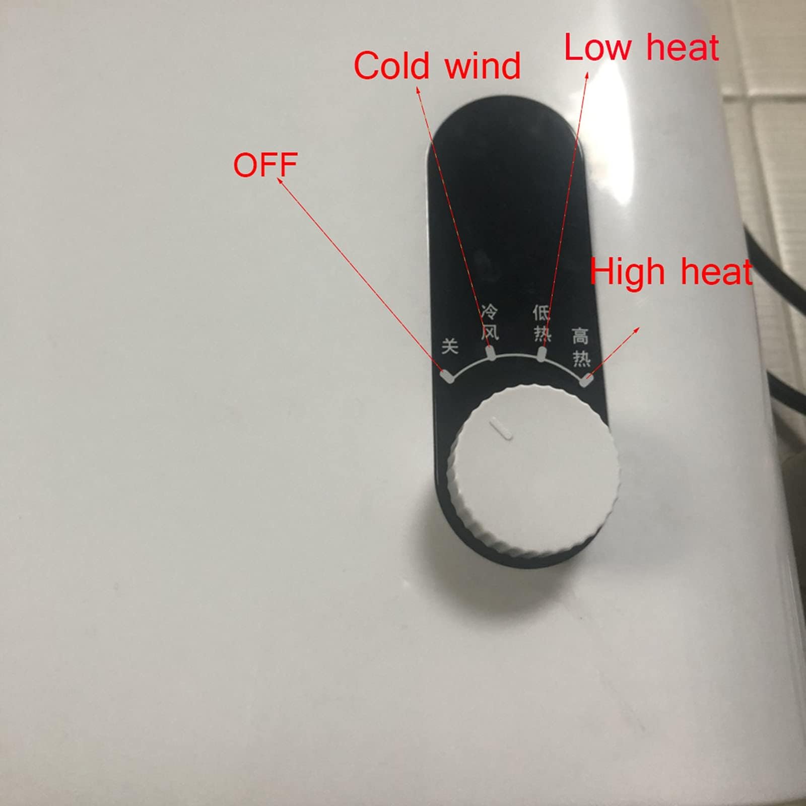 Termoventilatore Elettrico da Parete da 2000 W - Radiatore da Bagno Impermeabile IPX4 con portasciugamani. Soluzione di Riscaldamento Elegante e Pratica per casa e uffici