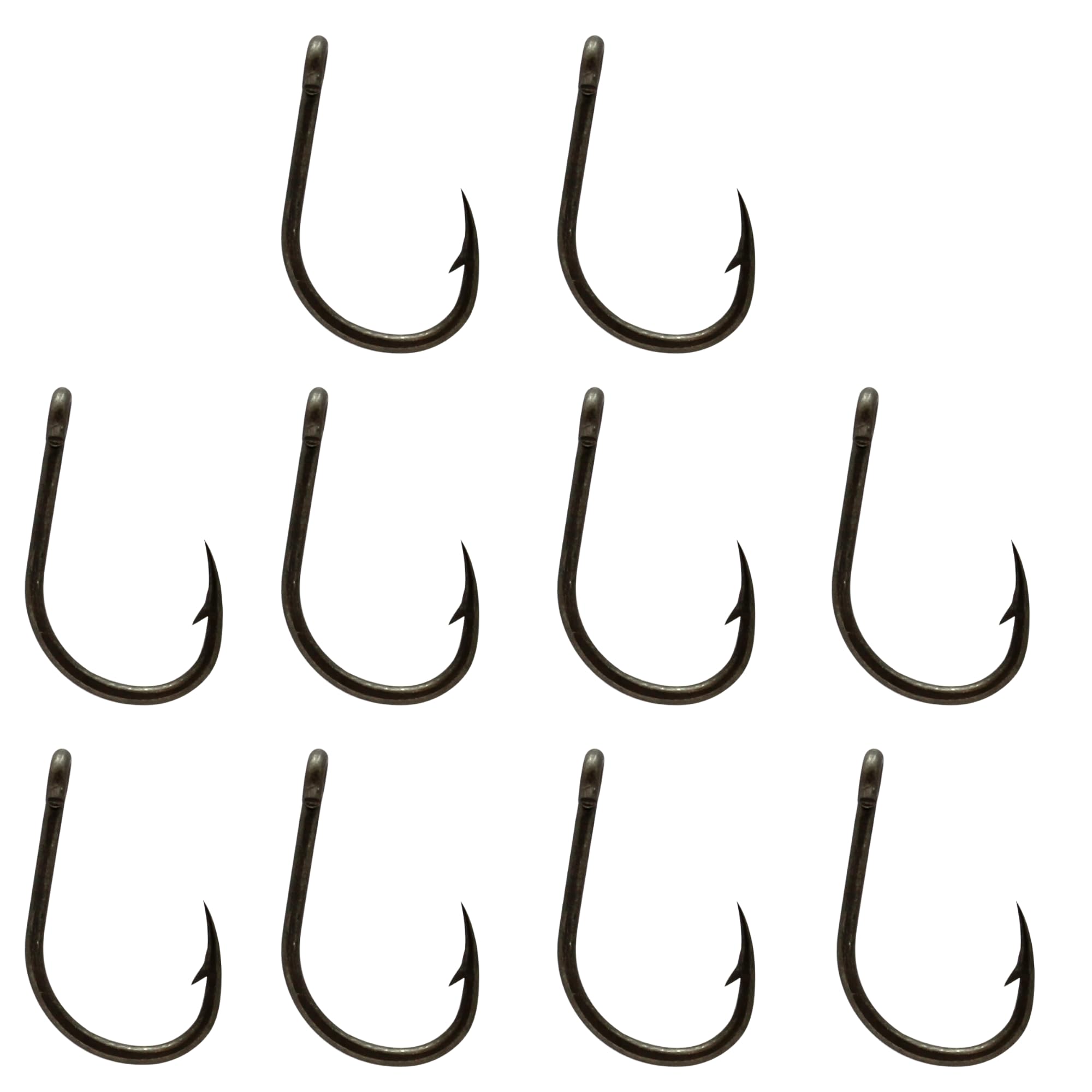 PRO Filstar 10 Piece Fishing Hook Set including Wide Gape Size 4, Hooks for Carp Fishing, Carp Fishing Accessories - Image 4