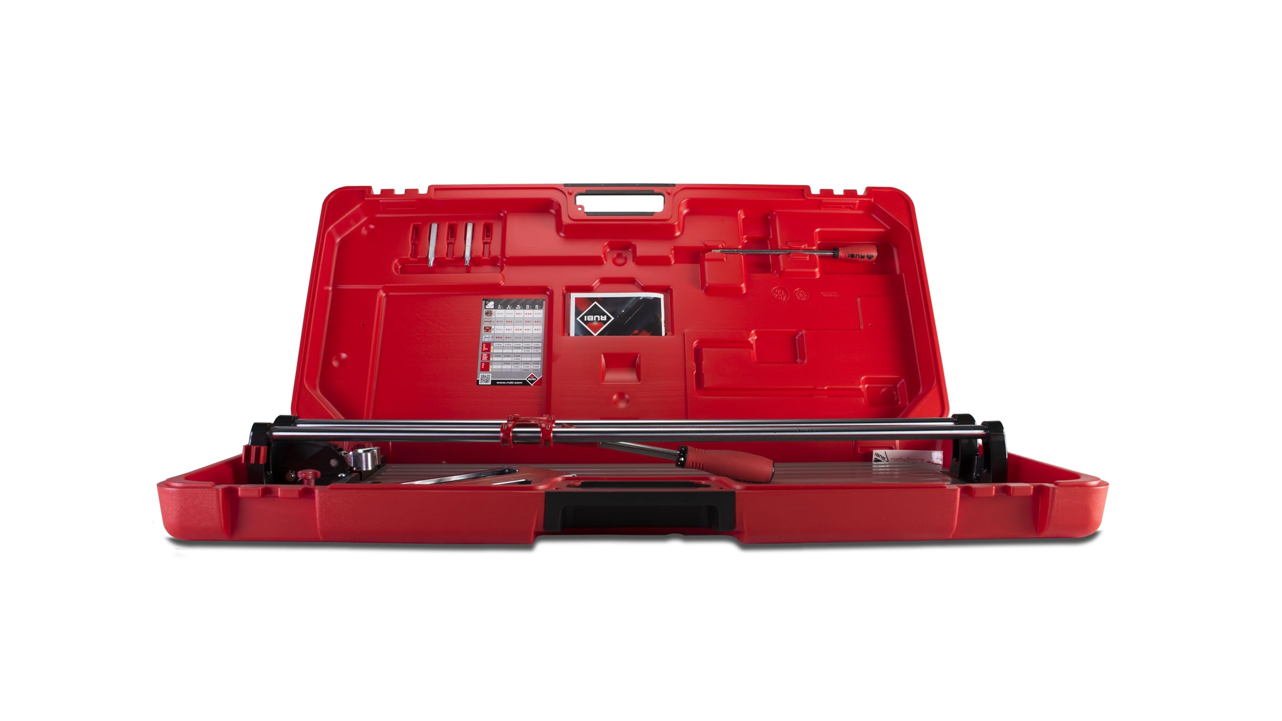 Rubi 18975 Cortadora Manual, Rojo, TS-75 MAX grau