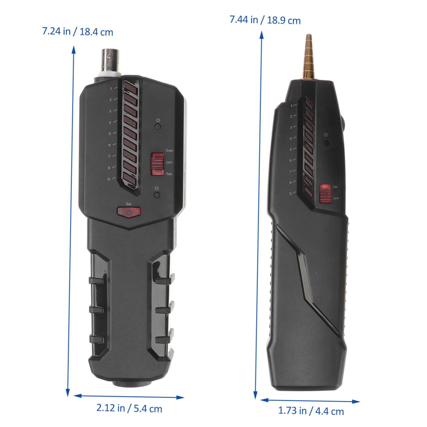 PRETYZOOM Testeur De Câble Réseau Ethernet Détecteur De Ligne Émetteur Récepteur Testeur De Câble Réseau Test De Ligne Téléphonique Tonalité De Fil