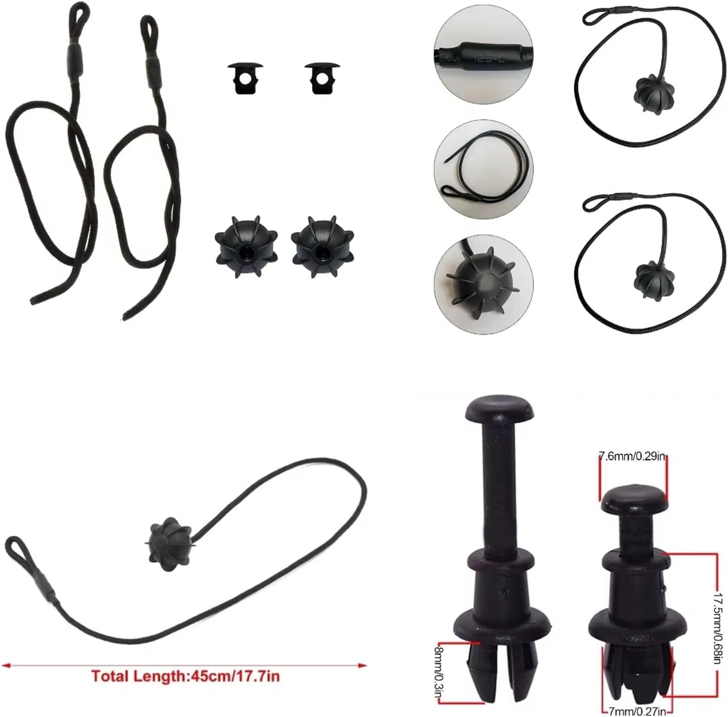 Car Trunk Rope, Parcel Shelf Strap, for VW, for UP 2012-2019, for T-CROS 2017-2024 Car Trunk Lanyard Roof Rack Lanyard Accessories