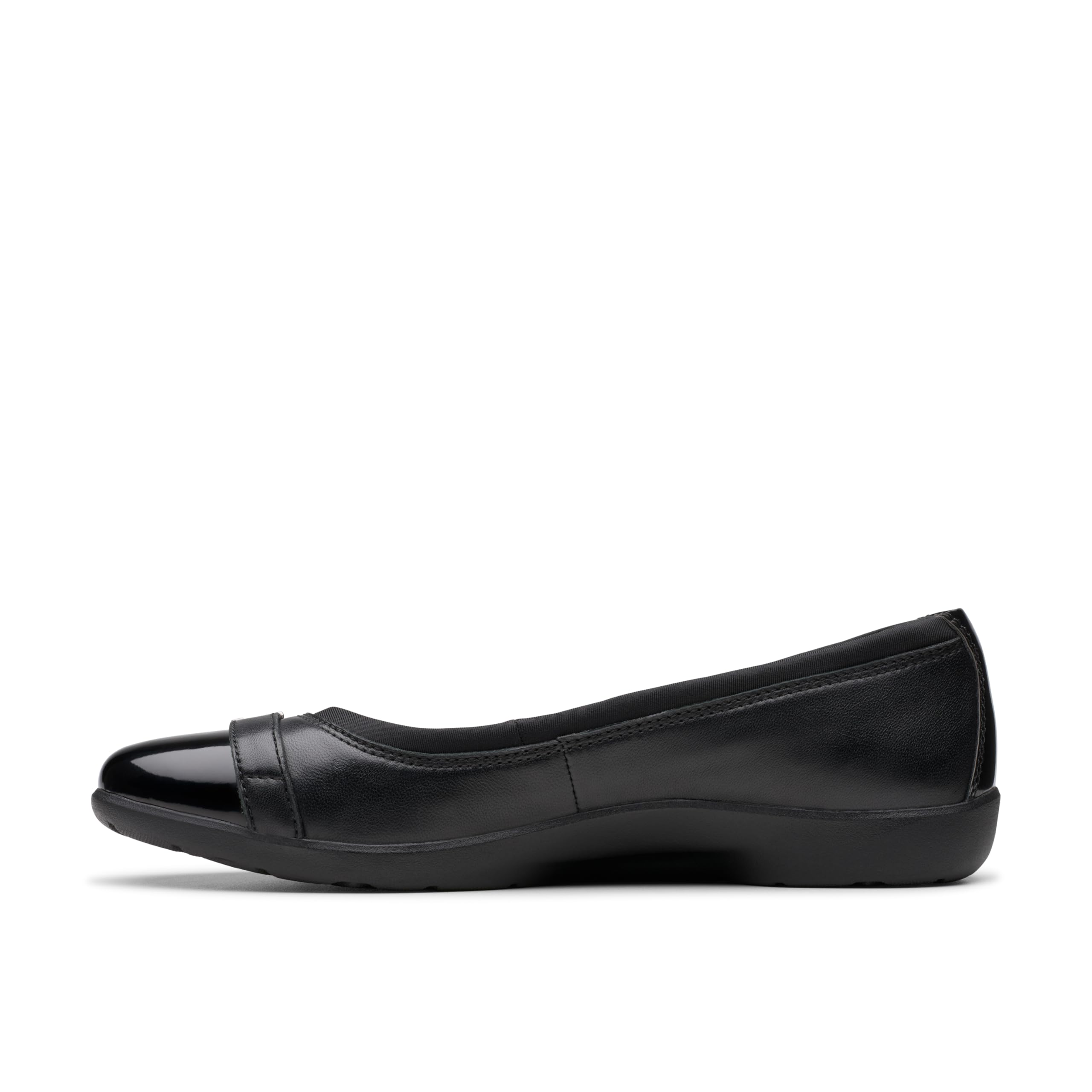 Clarks Womens Meadow Rose: 11 Wide Black Combi