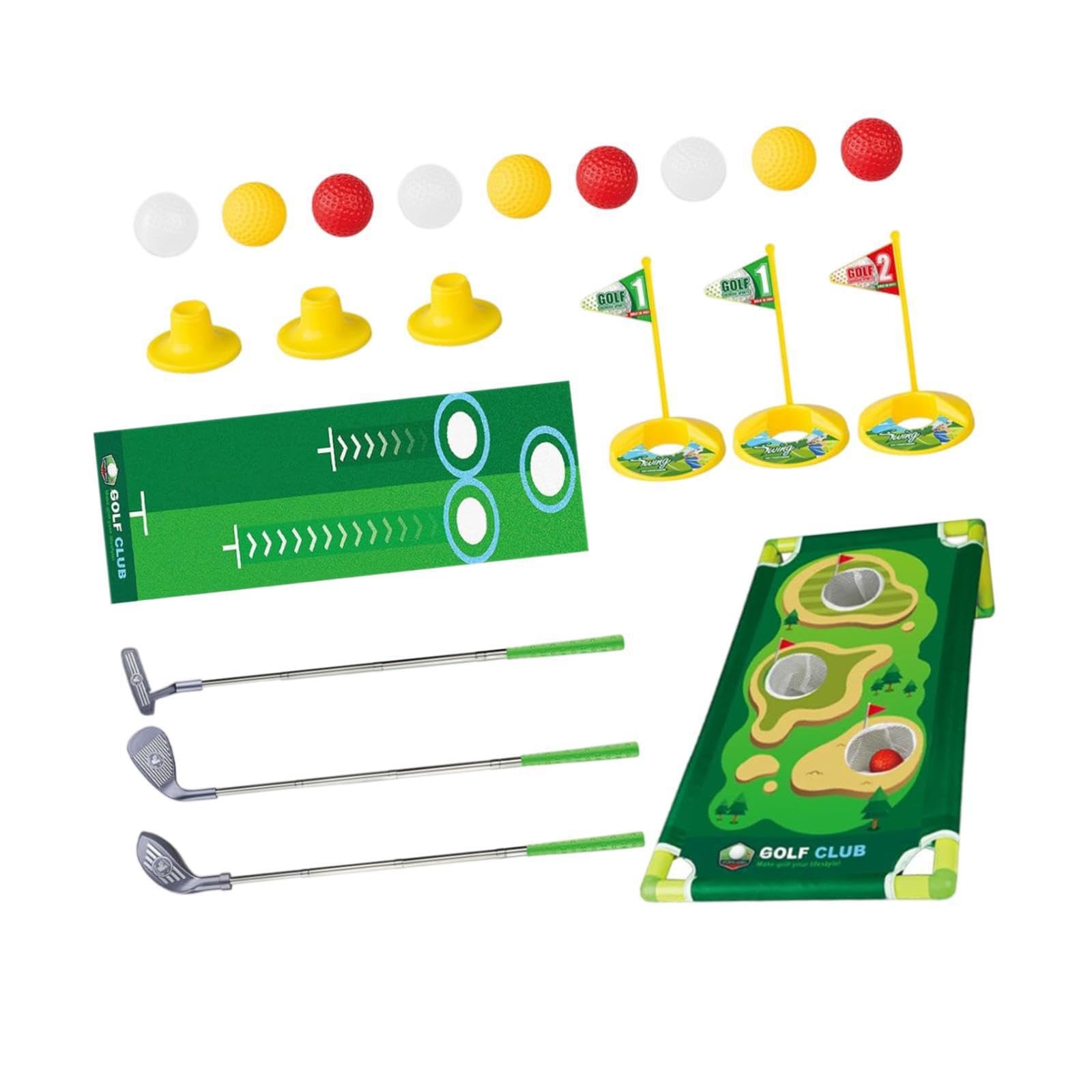 Juego de Golf para niños pequeños Club de Golf para niños con Pelotas Experiencias Deportivas al Aire Libre a Cualquier Edad Los Juegos de para