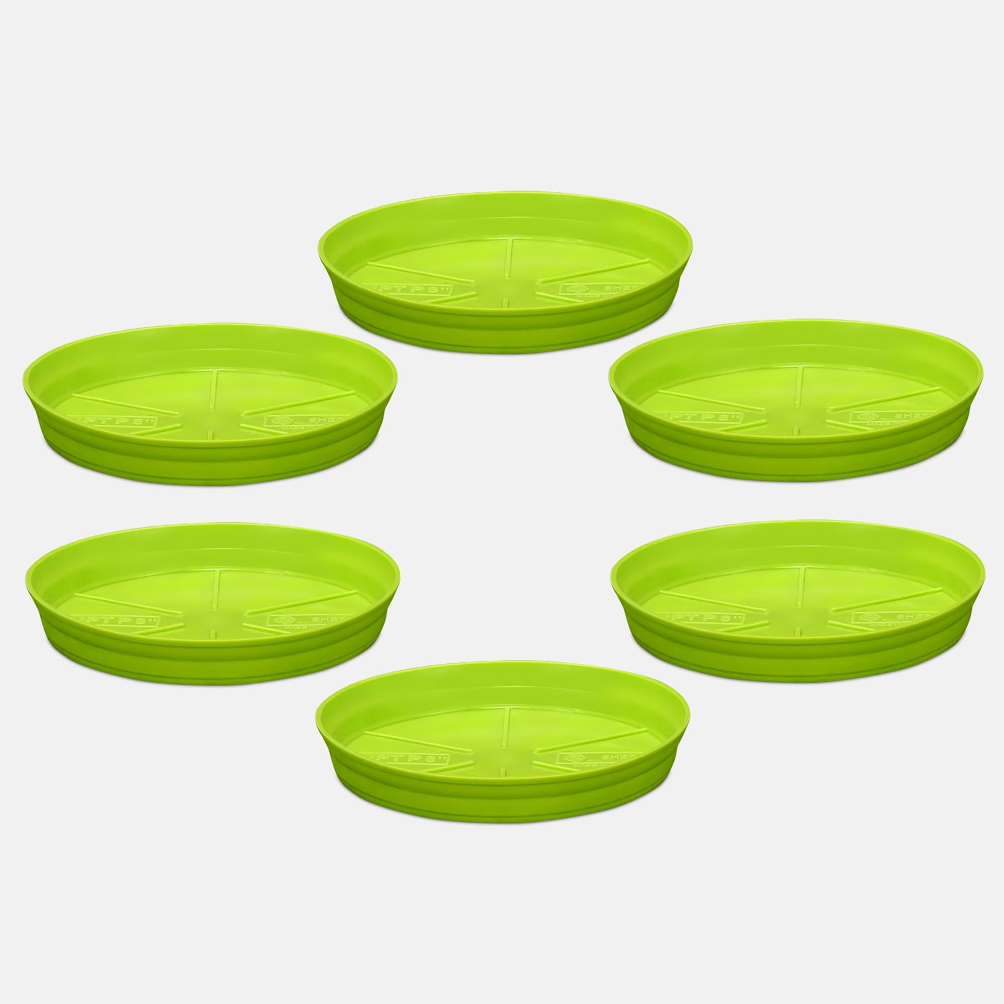 Yuccabe Italia Shera Planter Under Plates - 6 Pack -17