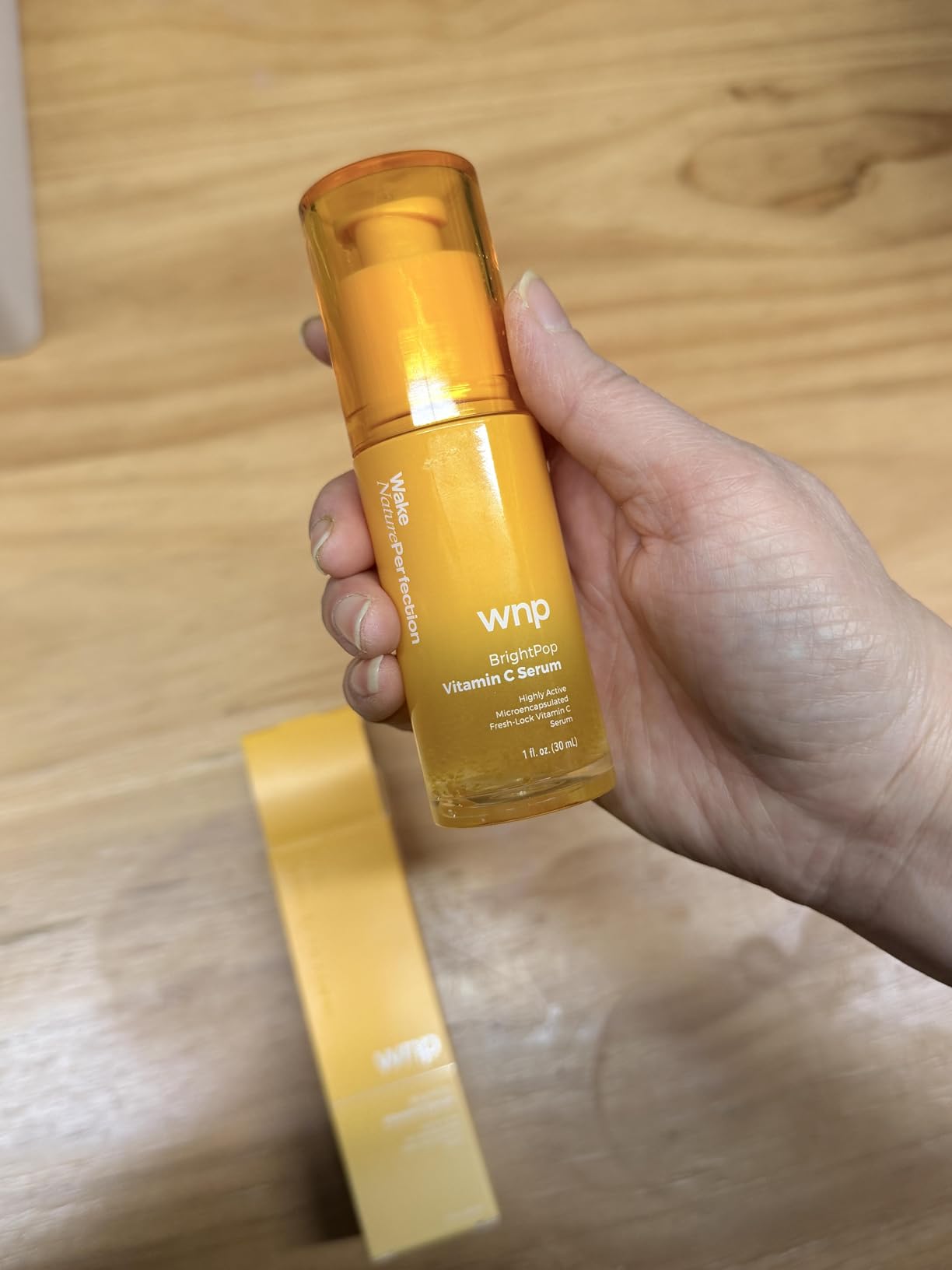 WNP Vitamin C Serum for Face - Dermatologist Tested Anti-Aging & Brightening with Hyaluronic Acid & Vitamin E, Treatment for Dark, Age, Sun Spot, Melasma, Hyperpigmentation, Fine Lines & Wrinkles