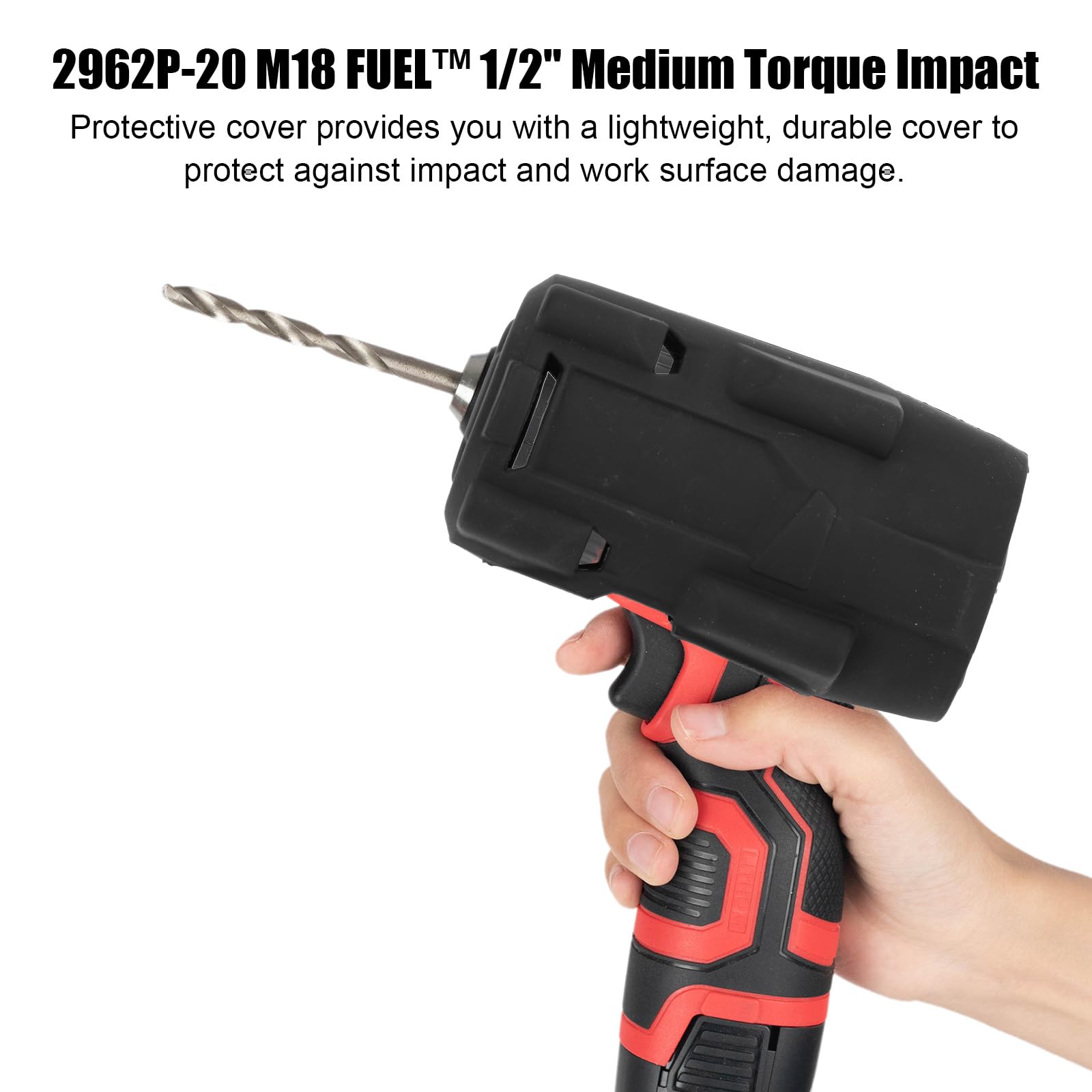 Mid-Torque Impact Rubber Protective Boot for M18 Fuel - Image 3