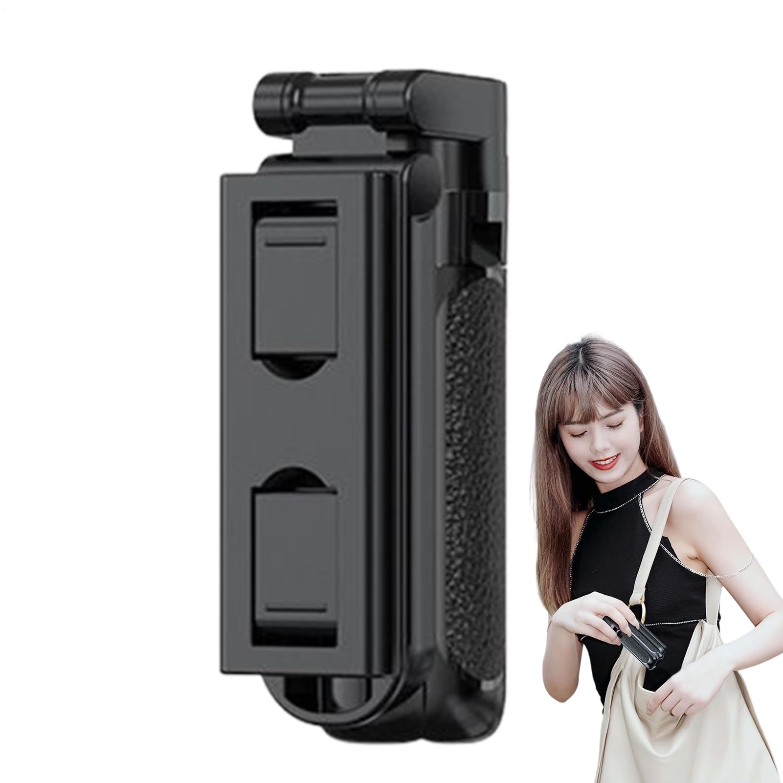 Trípode selfie para teléfono con rotación de 360 grados y soporte antideslizante 8