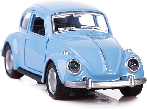 Berry President Volkswagen Vw Classic Beetle Bug Vintage 1967 - Juguete de metal fundido a presión a escala 132 para regaloniños azul cielo