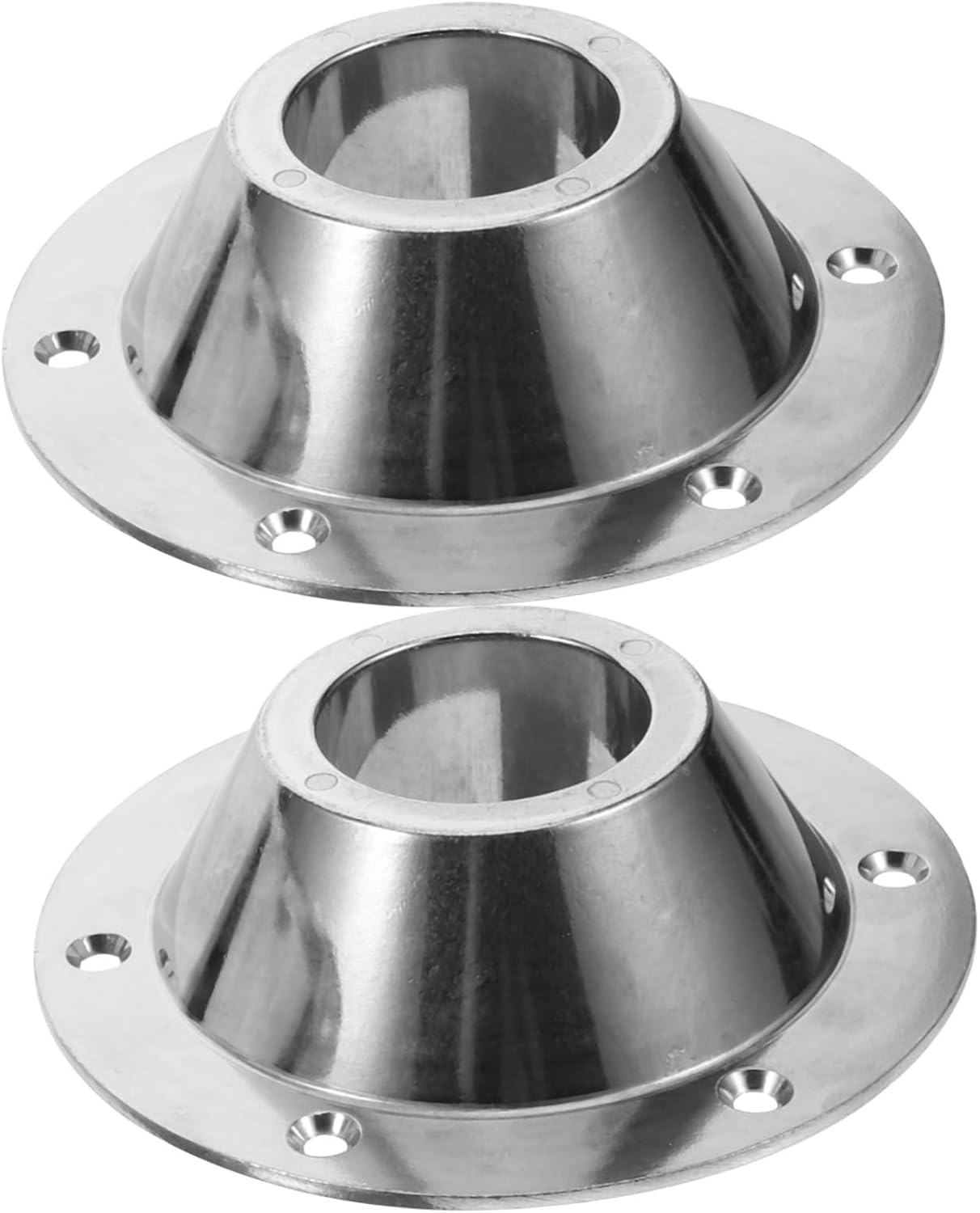 2pcs Rv Table Base Aluminum Mounting Base Sturdy Flush Mount Fixed Accessories for Yacht and Camper Tables Easy Installation Lightweight Design Enhanced Aesthetics
