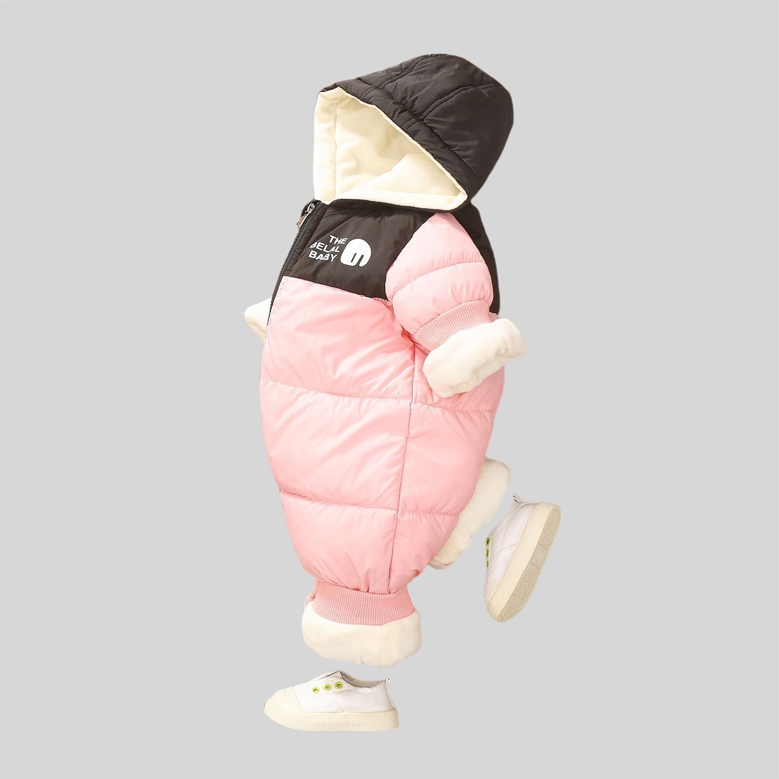 Tuta Invernale Neonato Tuta Da Neve Neonato Vestiti 0 3 Mesi Impermeabile 9 12 Tutine Neonata Tutina Femmina Abbigliamento 6 Maschio Ciniglia Invernali Pagliaccetto Giubbotto Sci Imbottita 24M