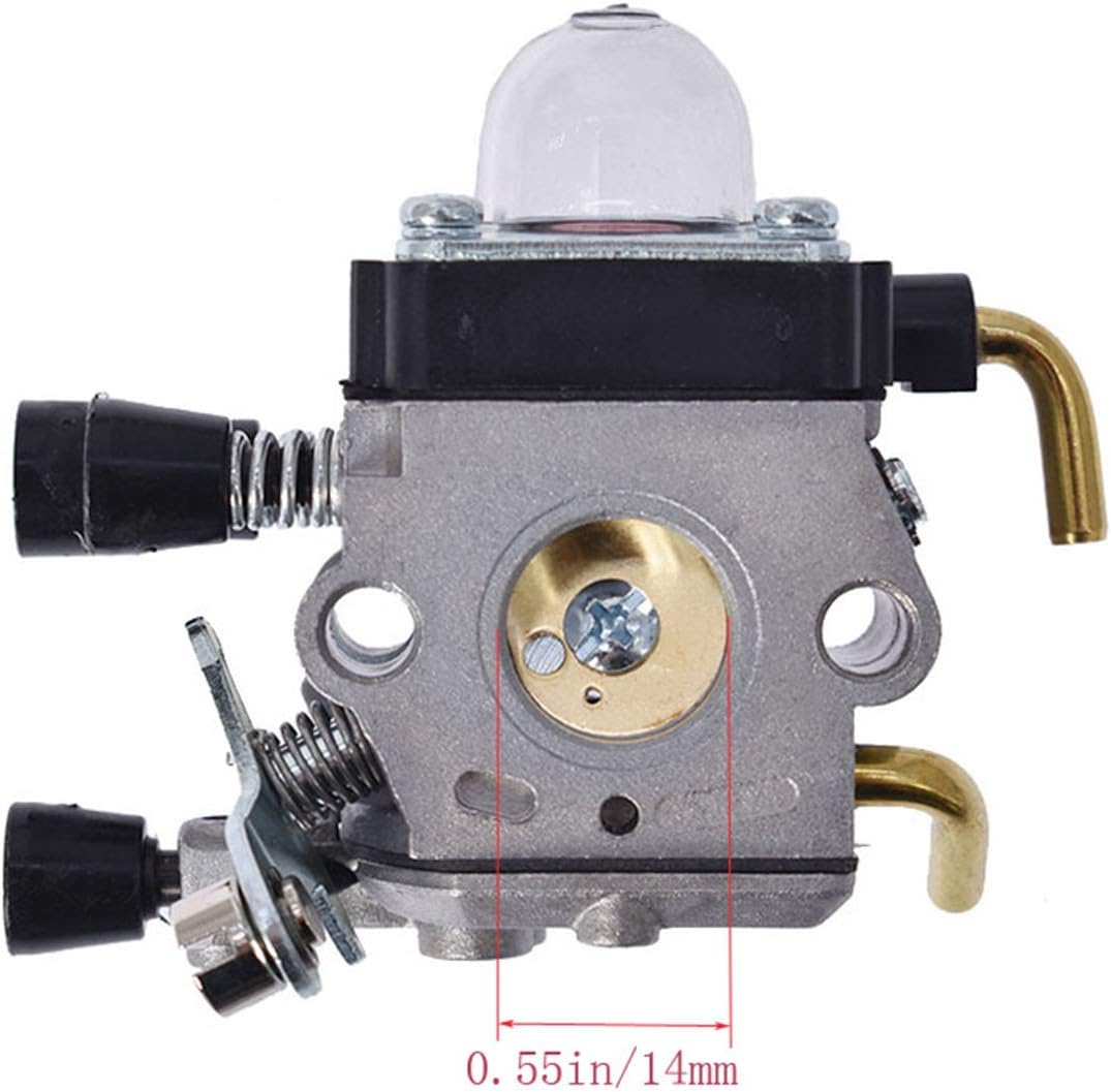 Autoparts Carburetor Ignition Coil Replacement for STIHL FS55 FS38 FS55R KM55 FS45 FS46 String Trimmer Weedeater Parts, Replace C1Q-S66 C1Q-S97A