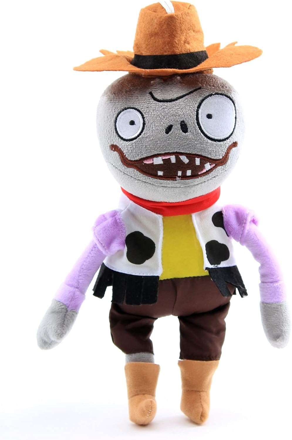 Game Plush Toys Imp Zombie Bull Rider & Cowboy Zombie & Self-Detonation Zombie Figures Stuffed Doll 3pcs Set